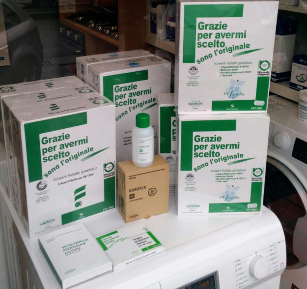 Ricambi ed accessori originali Vorwerk Folletto